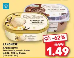 Kaufland LANGNESE Cremissimo Angebot