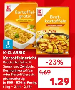 Kaufland K-CLASSIC Kartoffelgericht Angebot