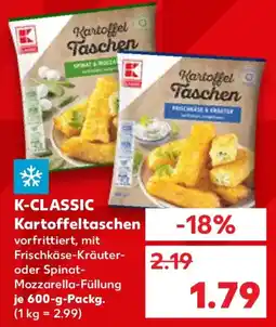Kaufland K-CLASSIC Kartoffeltaschen Angebot