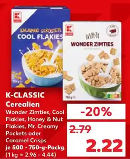 Kaufland K-CLASSIC Cerealien Angebot
