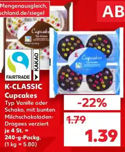 Kaufland K-CLASSIC Cupcakes Angebot