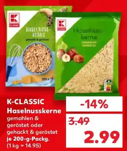 Kaufland K-CLASSIC Haselnusskerne Angebot