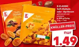 Kaufland K-CLASSIC Soft-Datteln oder -Aprikosen Angebot