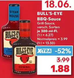 Kaufland BULL'S-EYE BBQ-Sauce Grill-Sauce Angebot