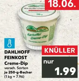 Kaufland Dahlhoff feinkost creme-dip Angebot