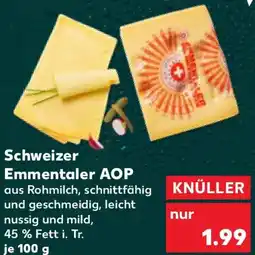 Kaufland Schweizer Emmentaler AOP Angebot