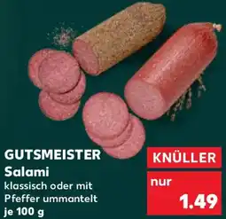 Kaufland GUTSMEISTER Salami Angebot