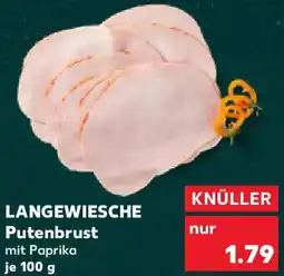 Kaufland LANGEWIESCHE Putenbrust Angebot