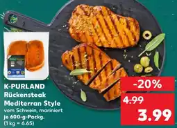 Kaufland K-PURLAND Rückensteak Mediterran Style Angebot