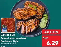 Kaufland K-PURLAND Schweinenackensteak Barbecue Style Angebot