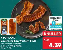 Kaufland K-PURLAND Bauchscheiben Western Style Angebot
