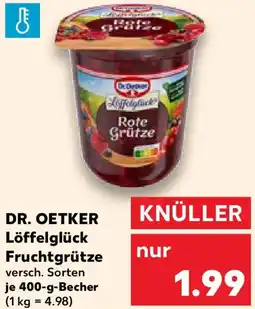 Kaufland DR. OETKER Löffelglück Fruchtgrütze Angebot