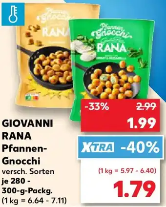 Kaufland GIOVANNI RANA Pfannen Gnocchi Angebot