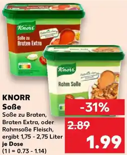 Kaufland KNORR Soße Angebot