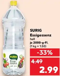 Kaufland SURIG Essigessenz Angebot
