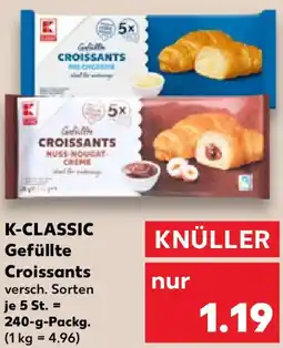 Kaufland K-CLASSIC Gefüllte Croissants Angebot