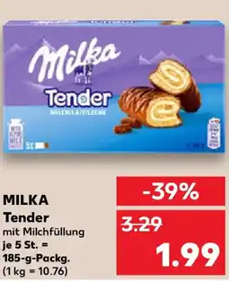 Kaufland MILKA Tender Angebot