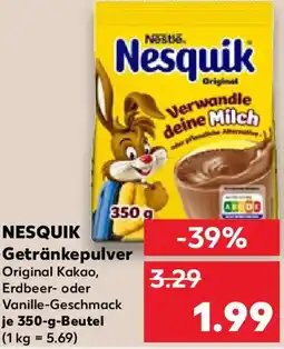 Kaufland NESQUIK Getränkepulver Angebot