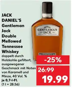 Kaufland JACK DANIEL'S Gentleman Jack Double Mellowed Tennessee Whiskey Angebot