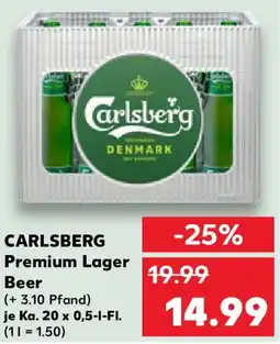 Kaufland CARLSBERG Premium Lager Beer Angebot