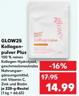 Kaufland GLOW25 Kollagenpulver Plus Angebot