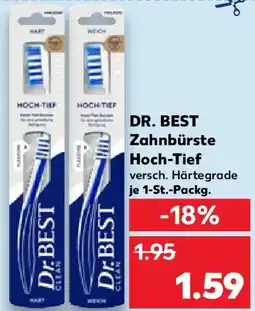 Kaufland DR. BEST Zahnbürste Hoch-Tief Angebot