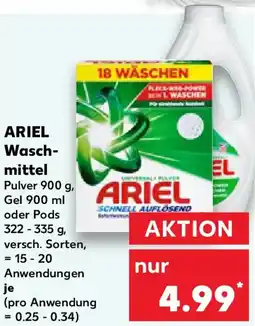 Kaufland ARIEL Waschmittel Angebot