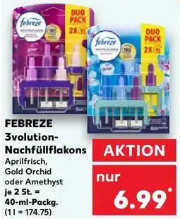 Kaufland FEBREZE 3volution Nachfüllflakons Angebot