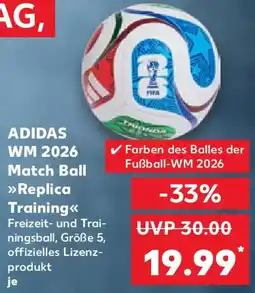 Kaufland Adidas wm 2026 match ball replica training Angebot