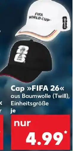 Kaufland Cap FIFA 26 Angebot