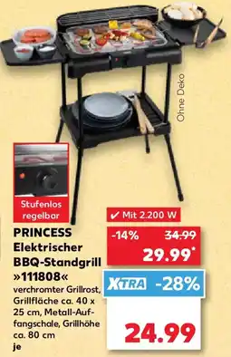 Kaufland Princess Elektrischer BBQ-Standgrill Angebot