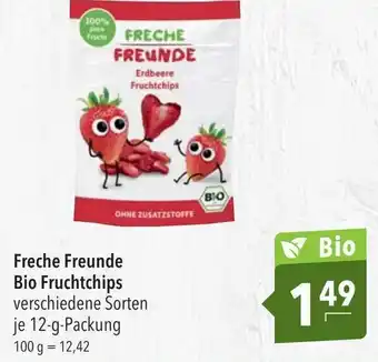 CITTI Markt Freche Freunde Bio Fruchtchips 12g Angebot