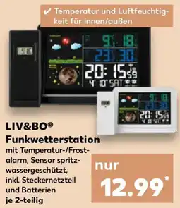 Kaufland LIV&BO Funkwetterstation Angebot