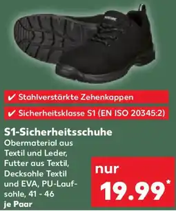 Kaufland S1-Sicherheitsschuhe Angebot