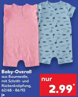 Kaufland Baby-Overall Angebot