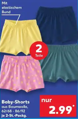 Kaufland Baby-Shorts Angebot