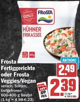 HIT Frosta Fertiggerichte oder Frosta Veggies/Vegan Angebot