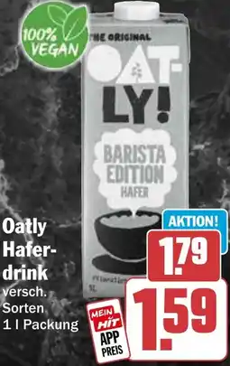 HIT Oatly Haferdrink Angebot