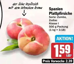 HIT Spanien Plattpfirsiche Angebot