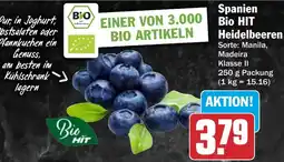 HIT Spanien Bio HIT Heidelbeeren Angebot