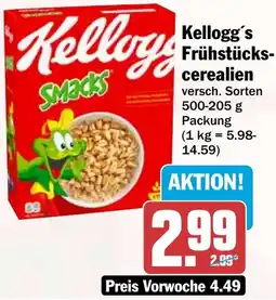HIT Kellogg's Frühstückscerealien Angebot