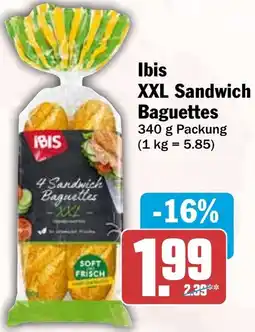 HIT Ibis XXL Sandwich Baguettes Angebot