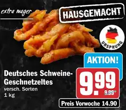 HIT Deutsches Schweine Geschnetzeltes Angebot