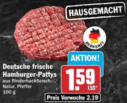 HIT Deutsche frische Hamburger-Pattys Angebot