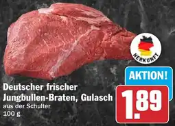 HIT Deutscher frischer Jungbullen-Braten, Gulasch Angebot