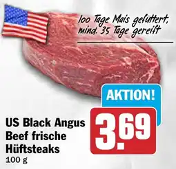 HIT US Black Angus Beef frische Hüftsteaks Angebot