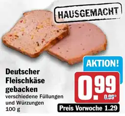 HIT Deutscher Fleischkäse gebacken Angebot