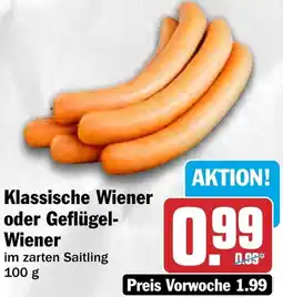 HIT Klassische Wiener oder Geflügel Wiener Angebot