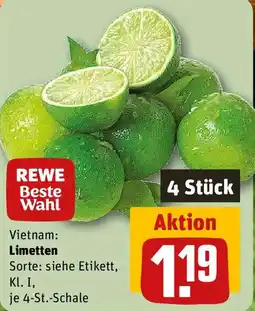 REWE Limetten Angebot