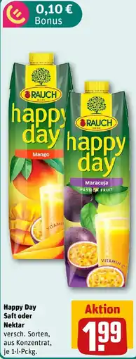 REWE RAUCH Happy Day Saft oder Nektar Angebot